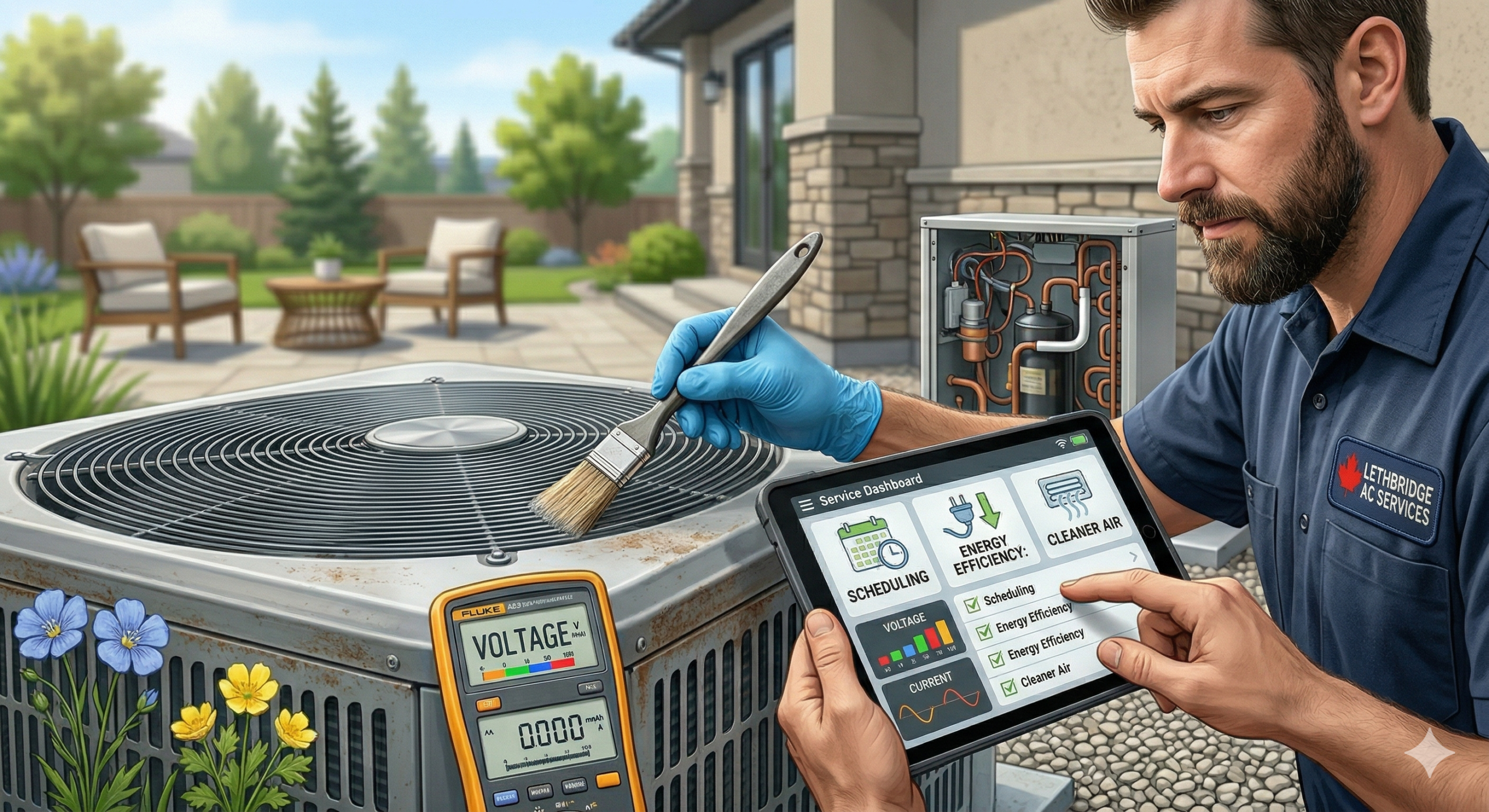 Why Spring Is the Best Time for AC Service in Lethbridge